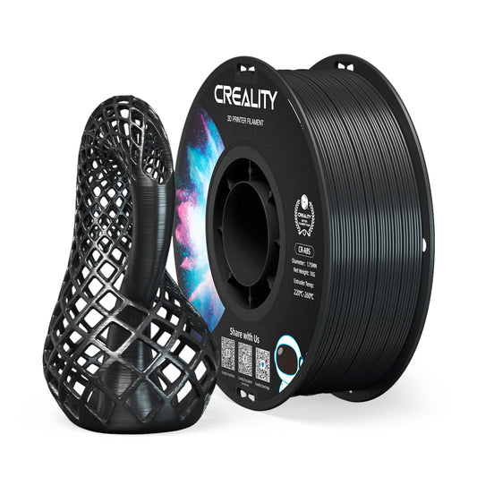 Filamento ABS para Impressora 3D Creality CR-ABS 1 Kg/Rolo 1.75 mm Preto