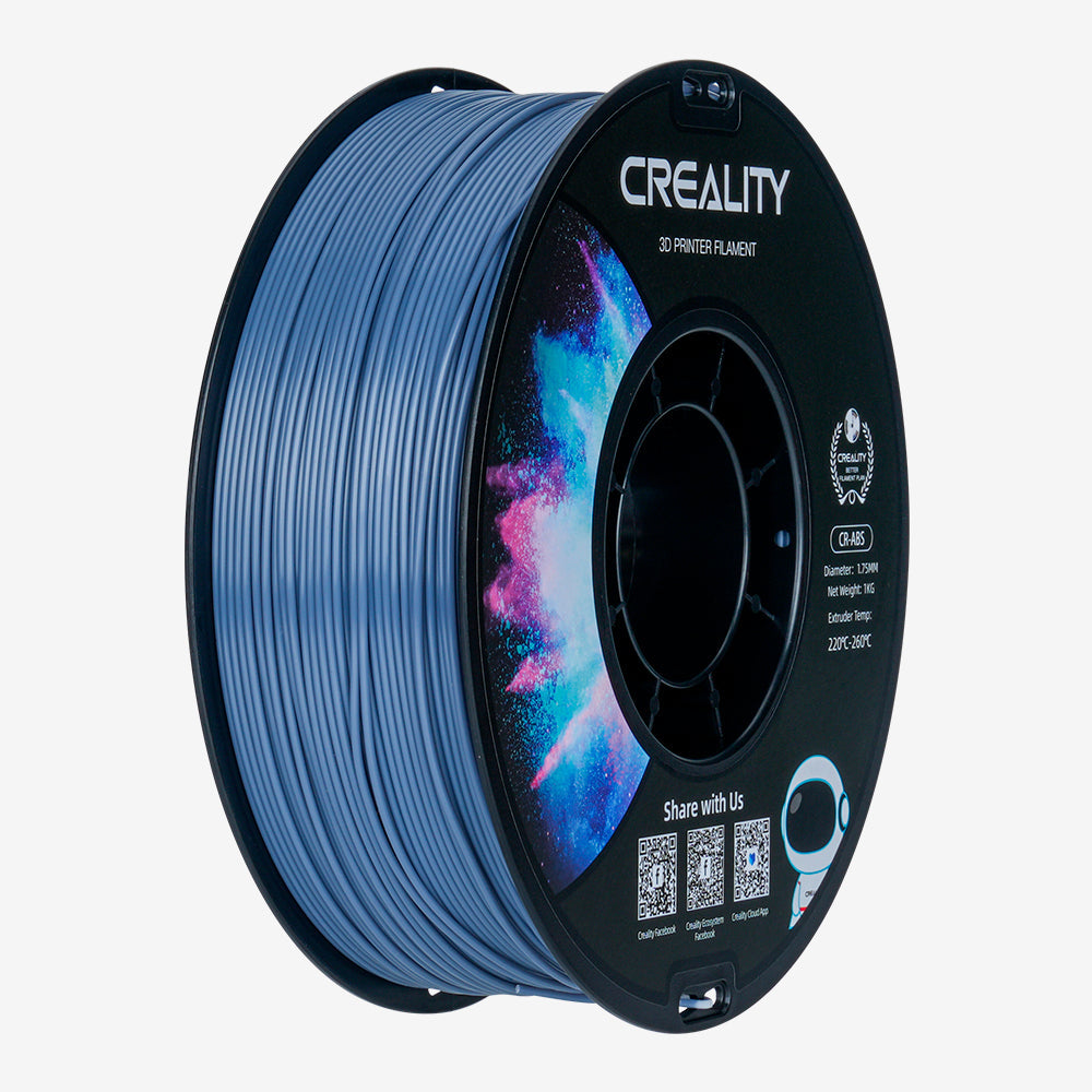 Filamento ABS para Impressora 3D Creality CR-ABS 1 Kg/Rolo 1.75 mm Cinza Creality