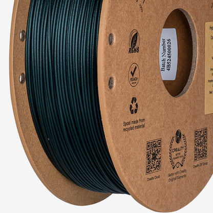 Filamento PLA para Impressora 3D Creality Hyper PLA-CF 1 Kg/Rolo 1.75 mm Verde Escuro Creality