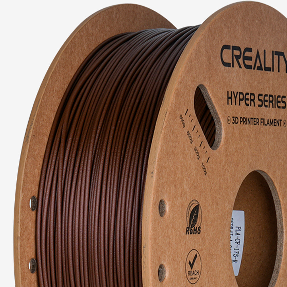 Filamento PLA para Impressora 3D Creality Hyper PLA-CF 1 Kg/Rolo 1.75 mm Ocre Creality