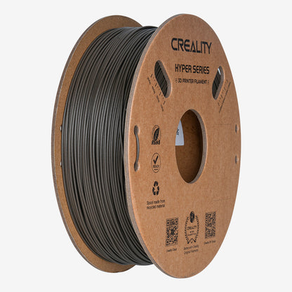 Filamento PLA para Impressora 3D Creality Hyper PLA-CF 1 Kg/Rolo 1.75 mm Amarelo Acinzentado