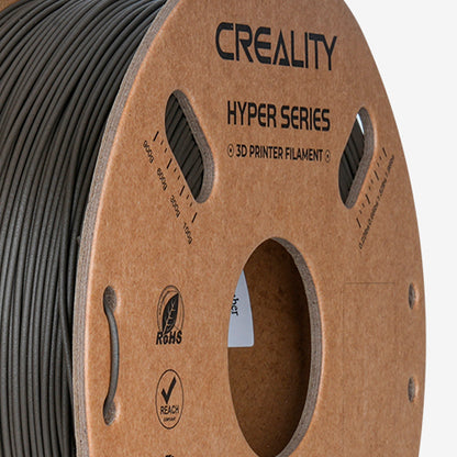 Filamento PLA para Impressora 3D Creality Hyper PLA-CF 1 Kg/Rolo 1.75 mm Amarelo Acinzentado
