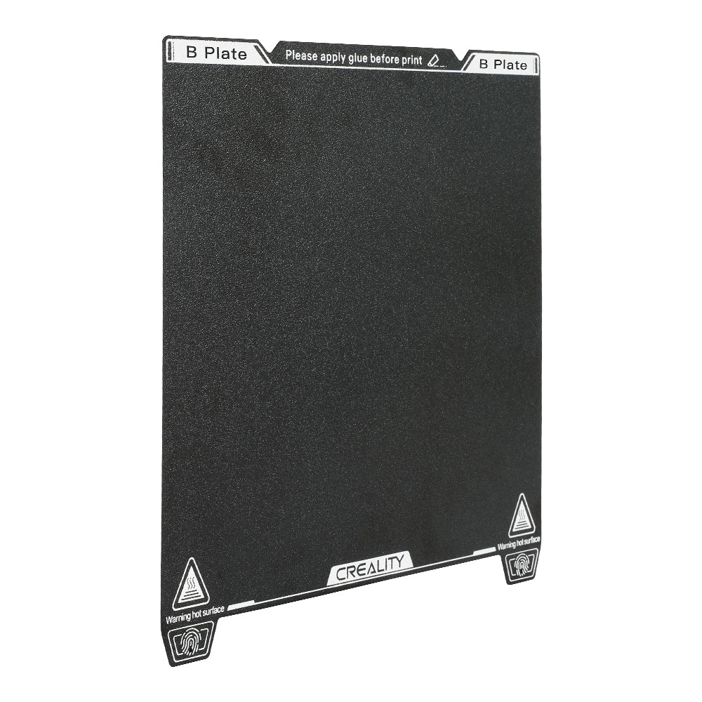 Kit de Placa p/Plataforma Impressão 3D Dupla Face Creality PET/PEI 310x315mm K1 Max Ender-3 V3 Plus Creality