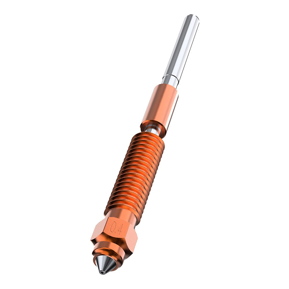Kit de 4 Bicos para Impressão 3D Creality de Troca Rápida Unicórnio 0.4mm, 0.6mm, 0.8mm K1 Ender V3 Creality