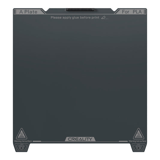 Placa para Plataforma de Impressão 3D Lisa Creality PEI 235x235mm K1C sem Adesivo Magnético
