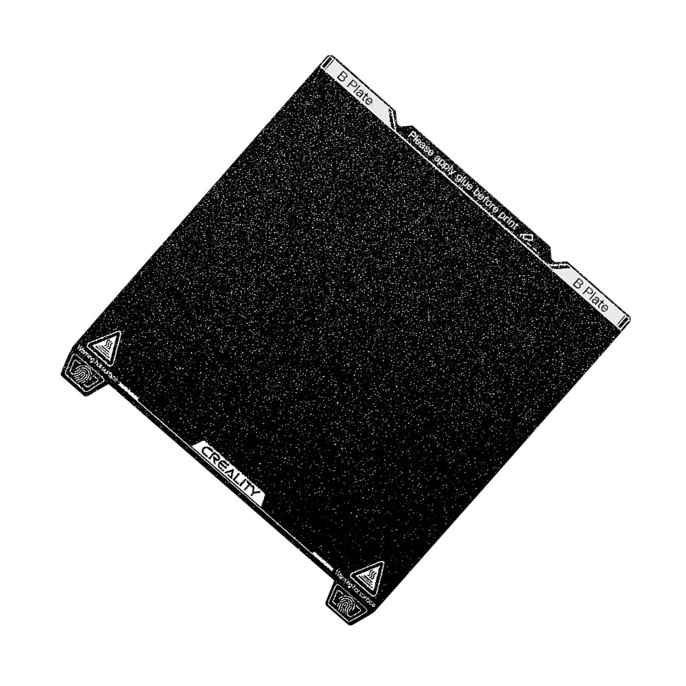 Kit de Placa p/Plataforma Impressão 3D Creality PEI 235x235mm K1 com Magnetismo Suave