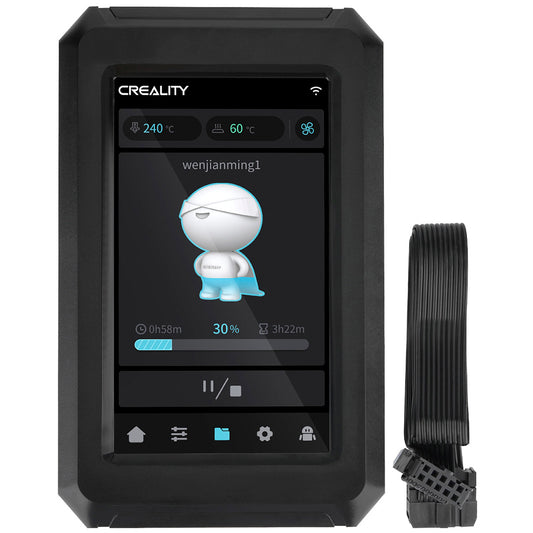 Display de Exibição para Impressora 3D Creality Tela Colorida de 4,3" 480 x 272p Ender-3 V3 KE