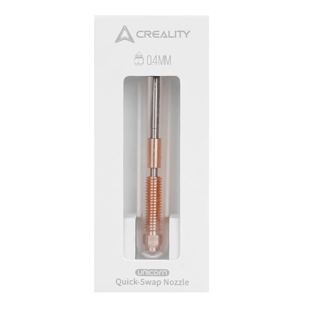 Bico para Impressão 3D Creality Troca Rápida 0.4mm K1 Max, K1C, K1 SE, Ender-3 V3, Ender-3 V3 Plus