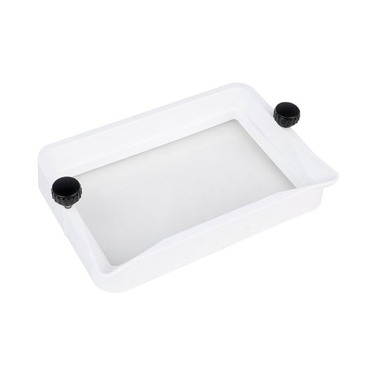 Bandeja para Impressora 3D Halot-R6 Creality 198 x 132 × 30 mm Branca