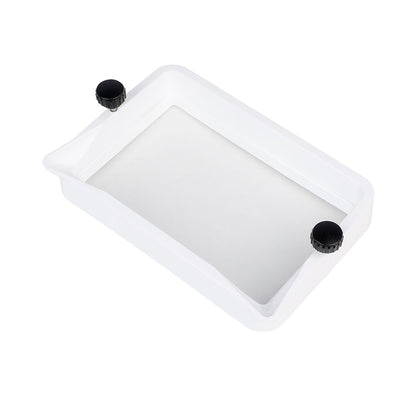 Bandeja para Impressora 3D Halot-R6 Creality 198 x 132 × 30 mm Branca