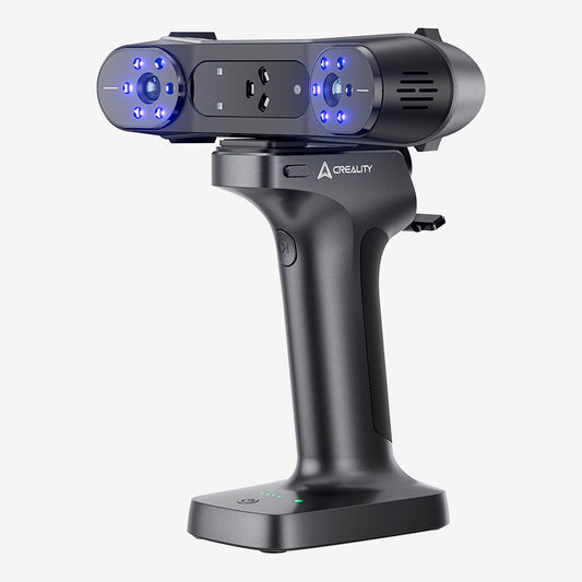 Scanner 3D Portátil Creality RaptorX p/Impressão 3D com Precisão de 0,02 mm cores reais de 24 bits