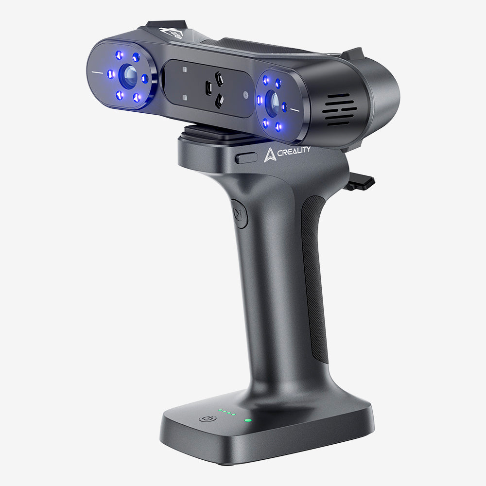 Scanner 3D Portátil Creality RaptorX p/Impressão 3D com Precisão de 0,02 mm cores reais de 24 bits