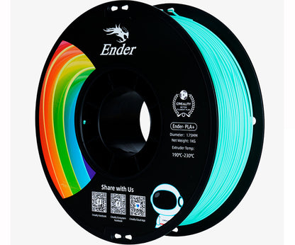 Filamento para Impressora 3D Creality Ender PLA+ 1.75mm Verde Jade 1 Kg Creality
