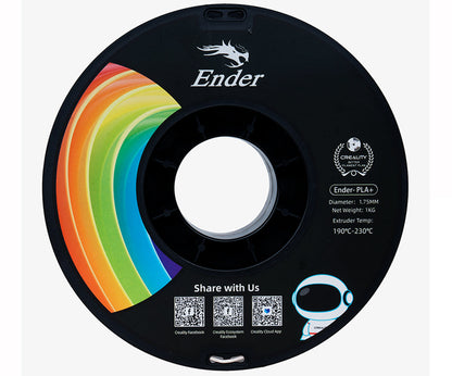 Filamento para Impressora 3D Creality Ender PLA+ 1.75mm Verde Jade 1 Kg Creality