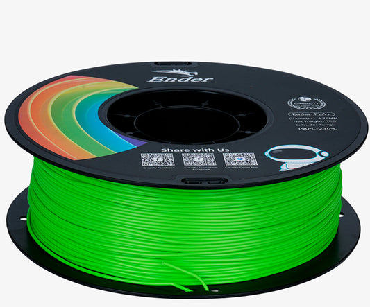 Filamento para Impressora 3D Creality Ender PLA+ 1.75mm Verde Maça 1 Kg Creality