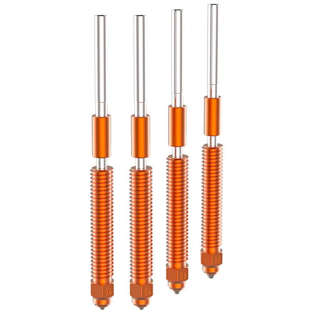 Kit Troca Rápida para Impressora 3D Creality "Unicorn" K2P 0.4 mm, 0.6mm, 0.8mm K2 Plus - Creality Hi Creality