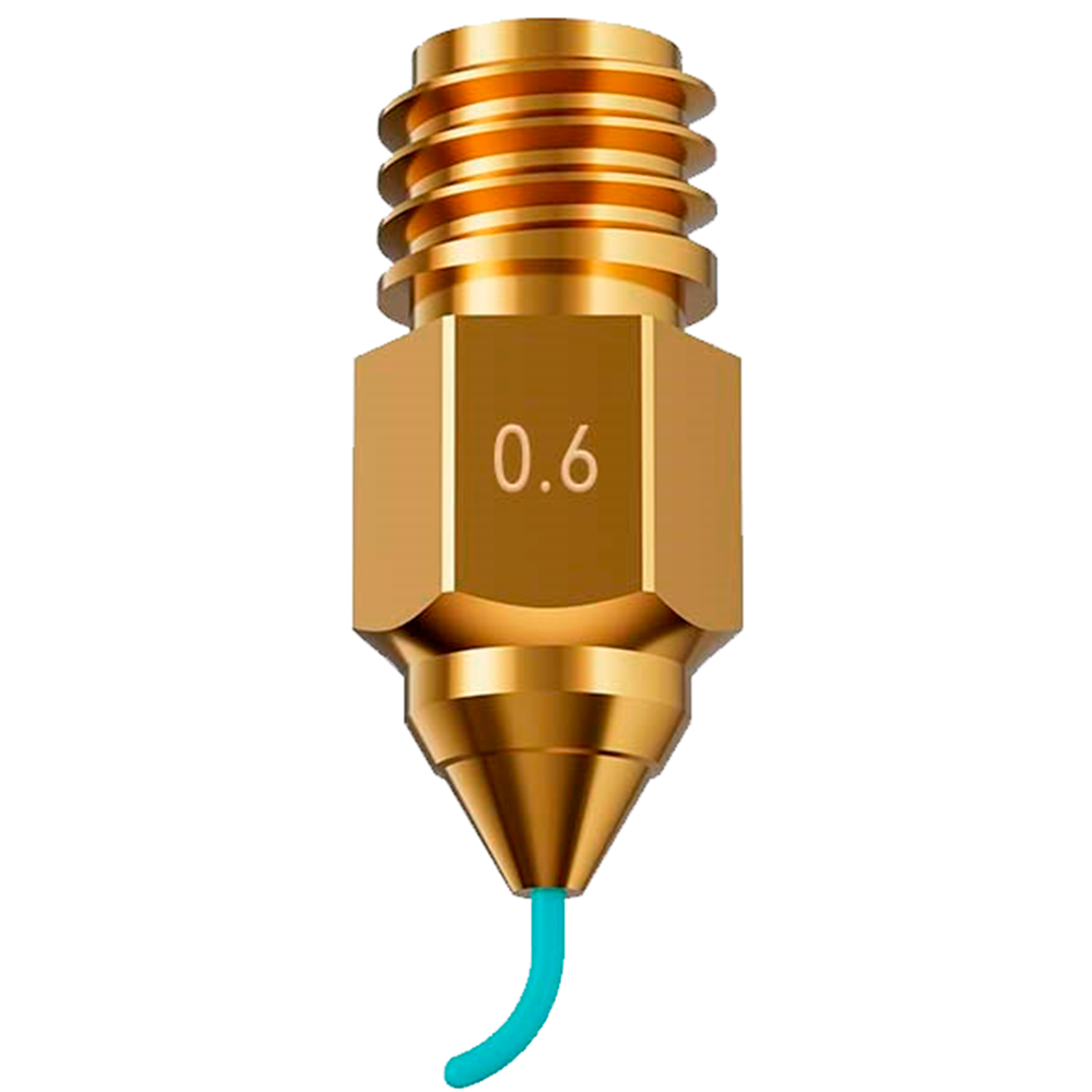 Bico para Impressão 3D Creality Latão 0,4mm / 0,6mm / 0,8mm Ender-5 Max Creality