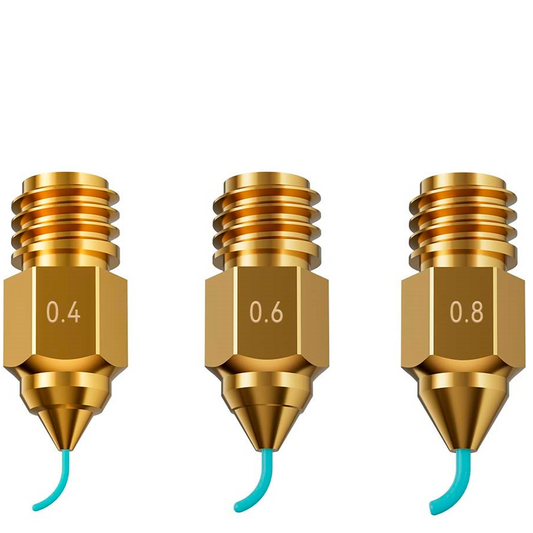 Bico para Impressão 3D Creality Latão 0,4mm / 0,6mm / 0,8mm Ender-5 Max Creality