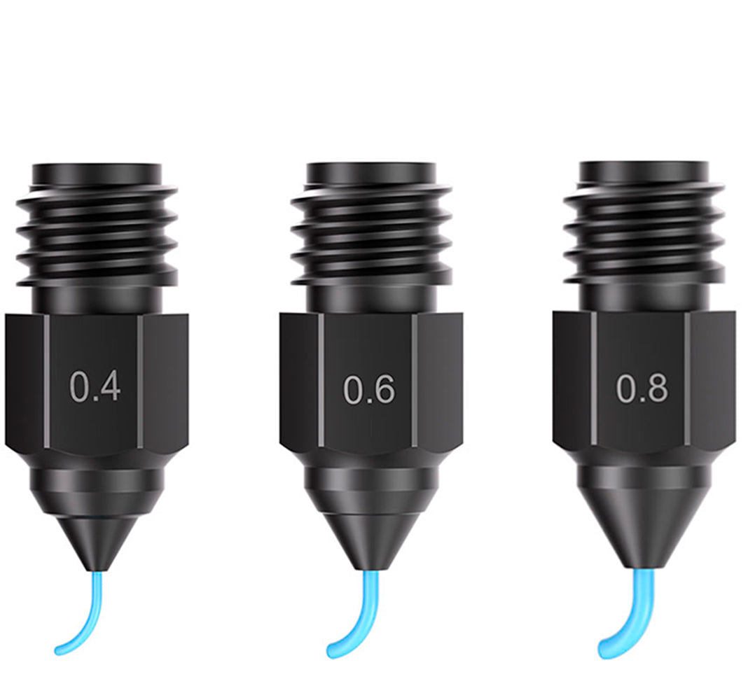 Bico para Impressão 3D Creality Aço Endurecido 0,4mm / 0,6mm / 0,8mm Ender-5 Max Creality