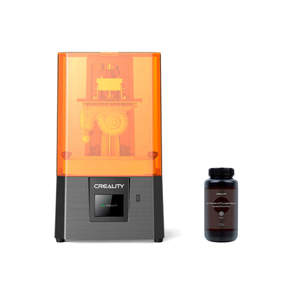 Kit Impressora Creality Halot-R6-New e 5 KG Resina para Impressora 3D Creality Padrão LCD Plus Cinza Creality
