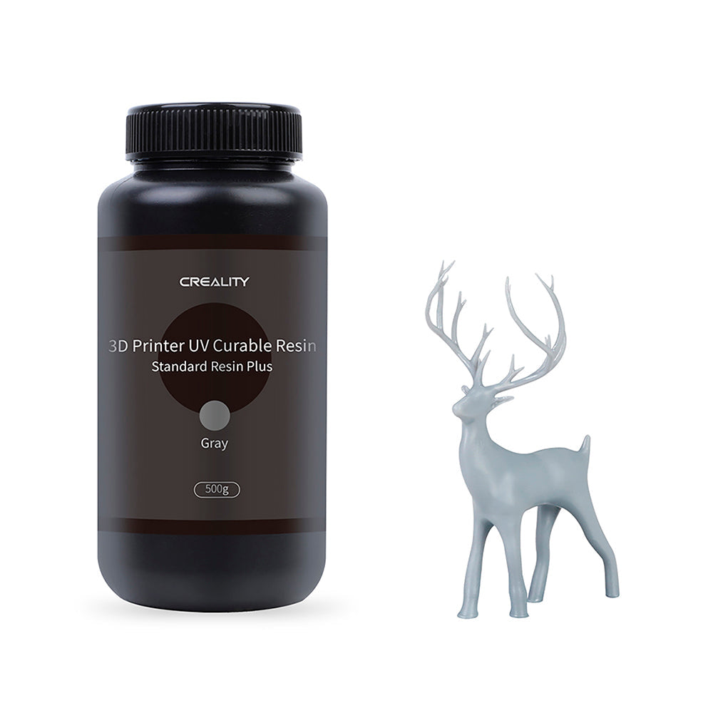 Kit Impressora Creality Halot-R6-New e 5 KG Resina para Impressora 3D Creality Padrão LCD Plus Cinza Creality