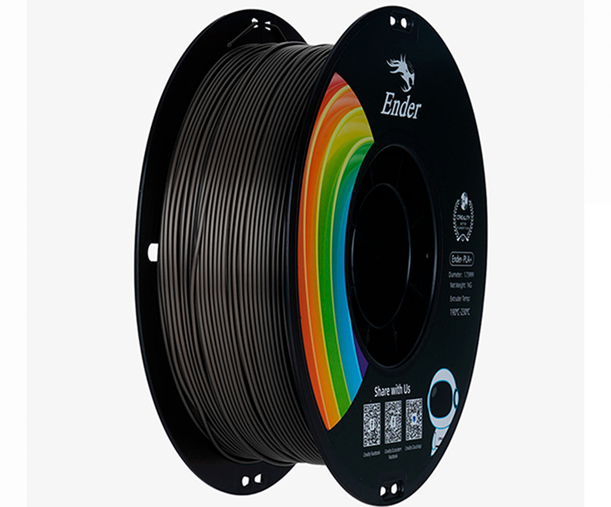 Kit Impressora 3D Creality Hi Combo e Filamento Ender Fast PLA Azul e Filamento Ender PLA Preto Creality