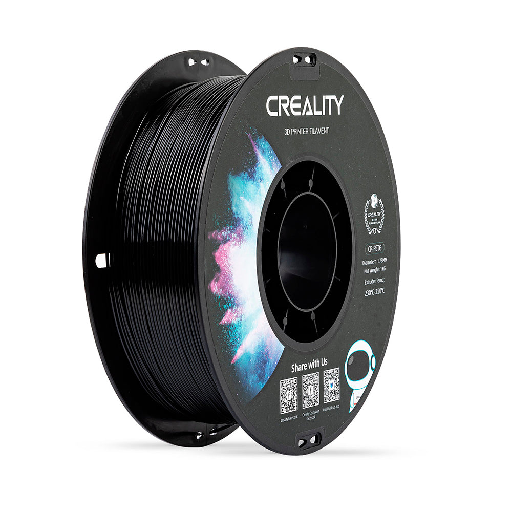 Kit Impressora 3D Creality Hi Combo e Filamento Ender Fast PLA Prata e Filamento CR PETG Preto Creality
