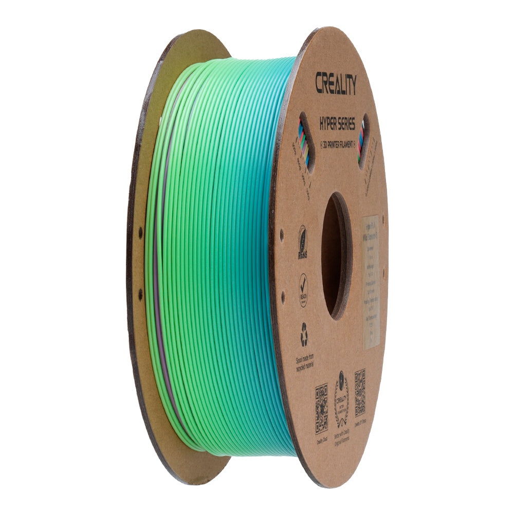 Kit Impressora 3D Creality Hi Combo com Filamentos PLA Flor Selvagem Curta e Hyper Fast PLA Branco Creality