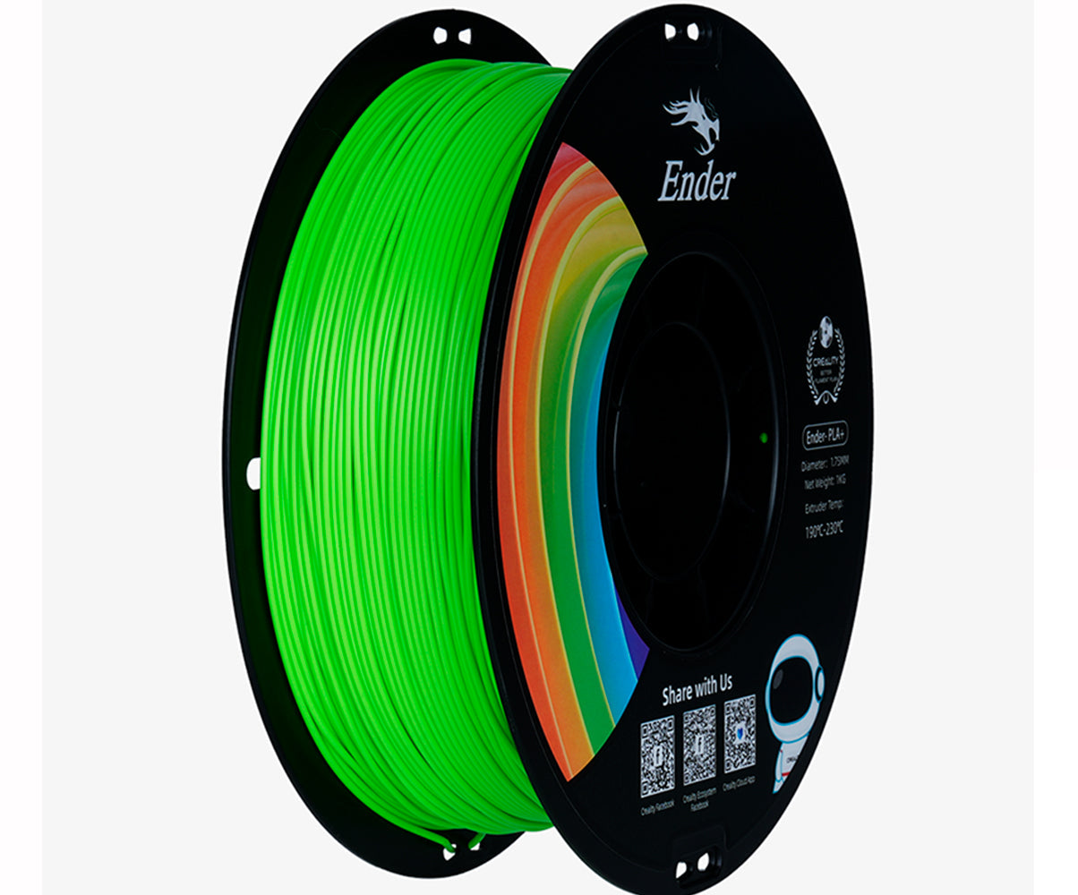 Kit Impressora 3D Creality Ender-3 V3 com Filamento Ender PLA+ Verde Maça e Ender PLA Cinza Creality