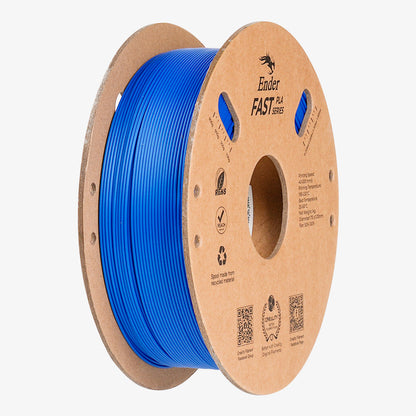 Kit Impressora 3D Creality Ender-3 V3 com Filamento Ender Fast PLA Azul e Hyper PETG Branco Creality