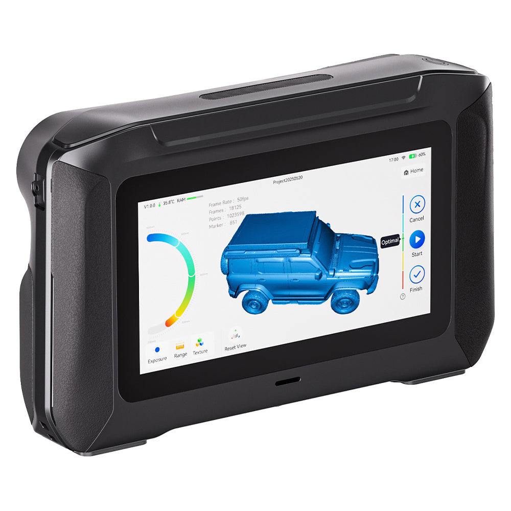 Scanner 3D Portátil Creality Sermoon P1 com Mapeamento de Cores Wi-Fi 7 e com Precisão Até 0,02 mm