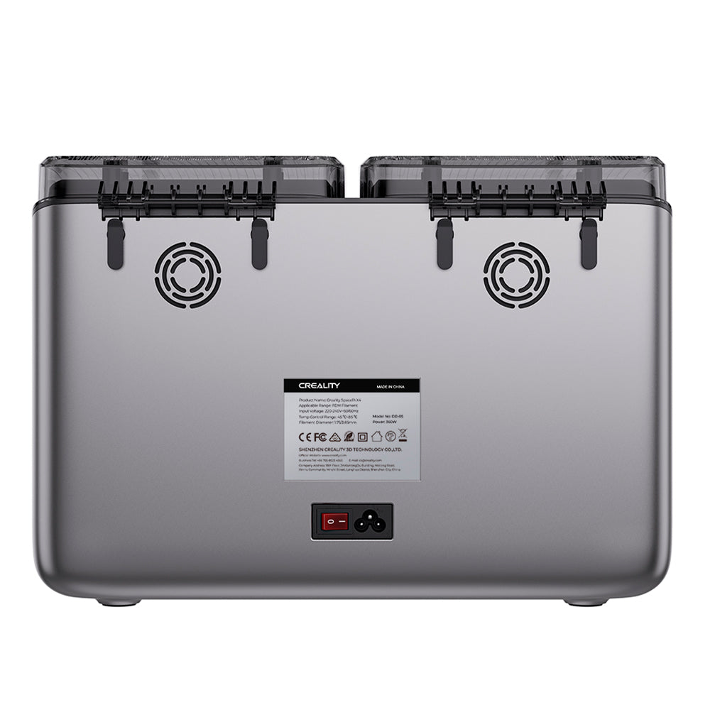 Secador de Filamentos para Impressão 3D Creality SpacePi X4 110V Creality