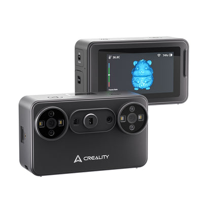 Scanner 3D Portátil Creality Pika com Mapeamento de Cores e com Precisão de até 0,03 mm