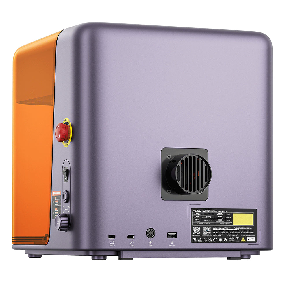 Máquina de Gravação a Laser Creality Falcon A1C 10 W Cinza