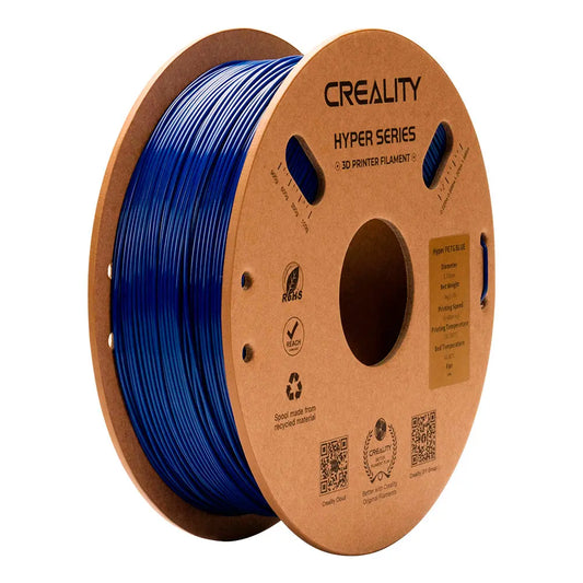 Filamento PETG para Impressora 3D Creality Hyper PETG 1 Kg/Rolo 1.75 mm Azul Creality