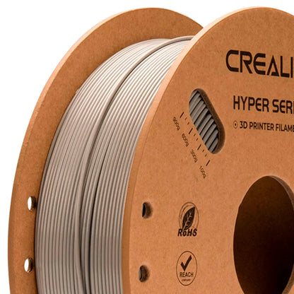 Filamento PETG para Impressora 3D Creality Hyper PETG 1 Kg/Rolo 1.75 mm Cinza Creality