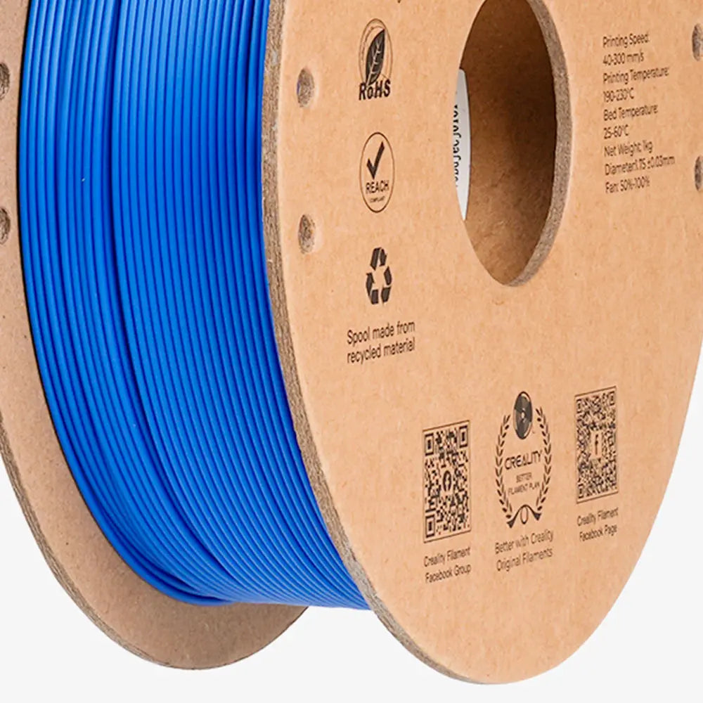 Filamento PLA para Impressora 3D Creality Ender Fast PLA 1 Kg/Rolo 1.75 mm Azul Creality