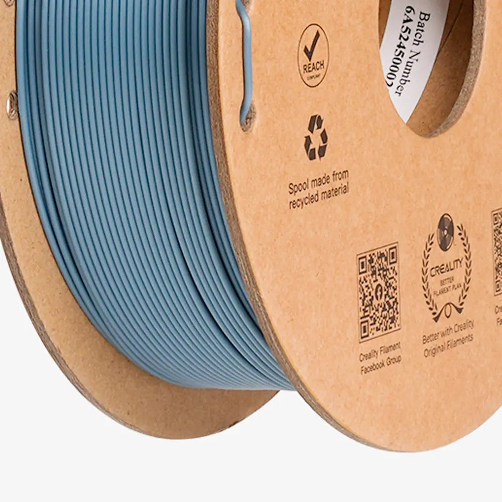 Filamento PLA para Impressora 3D Creality Ender Fast PLA 1 Kg/Rolo 1.75 mm Cinza Claro Creality