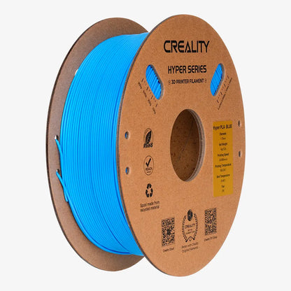 Filamento PLA para Impressora 3D Creality Hyper Fast PLA 1 Kg/Rolo 1.75 mm Azul Creality