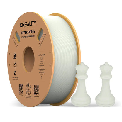 Filamento PLA para Impressora 3D Creality Hyper Fast PLA 1 Kg/Rolo 1.75 mm Branco Creality