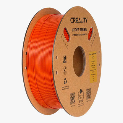 Filamento PLA para Impressora 3D Creality Hyper Fast PLA 1 Kg/Rolo 1.75 mm Marrom Creality