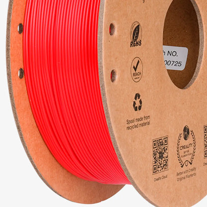 Filamento PLA para Impressora 3D Creality Hyper Fast PLA 1 Kg/Rolo 1.75 mm Vermelho Creality