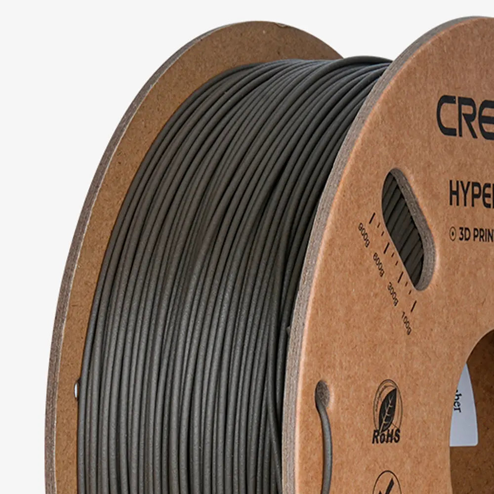 Filamento PLA para Impressora 3D Creality Hyper PLA-CF 1 Kg/Rolo 1.75 mm Amarelo Acinzentado Creality