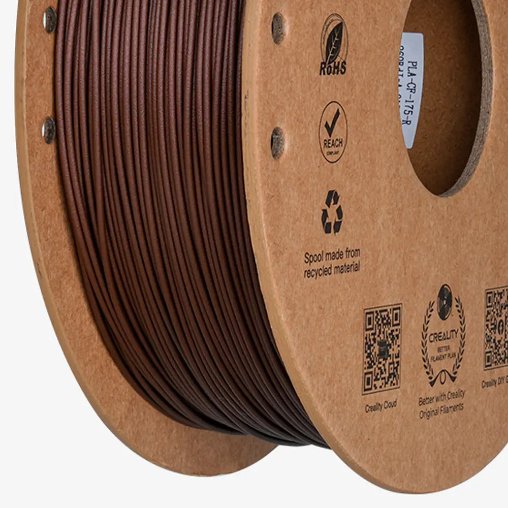 Filamento PLA para Impressora 3D Creality Hyper PLA-CF 1 Kg/Rolo 1.75 mm Ocre Creality