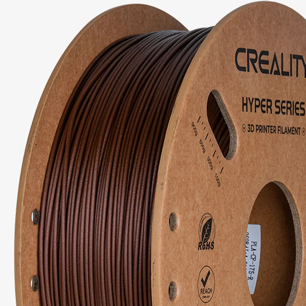 Filamento PLA para Impressora 3D Creality Hyper PLA-CF 1 Kg/Rolo 1.75 mm Ocre Creality
