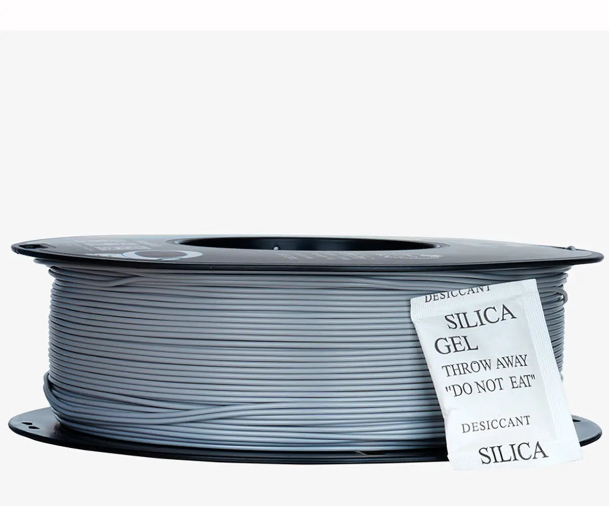 Filamento para Impressora 3D Creality Ender PLA+ 1.75mm Cinza 1 Kg Creality