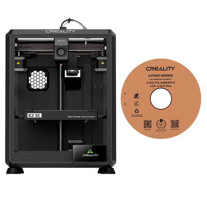 Impressora 3D Creality K2 SE-F Velocidade Máxima 500mm/s Bivolt com 2Kg Filamento Hyper Aleatório Creality