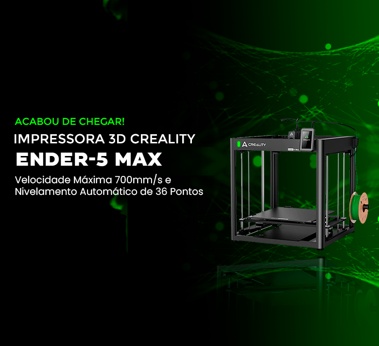 Impressora Creality ENDER-5 MAX MOBILE Creality Brasil
