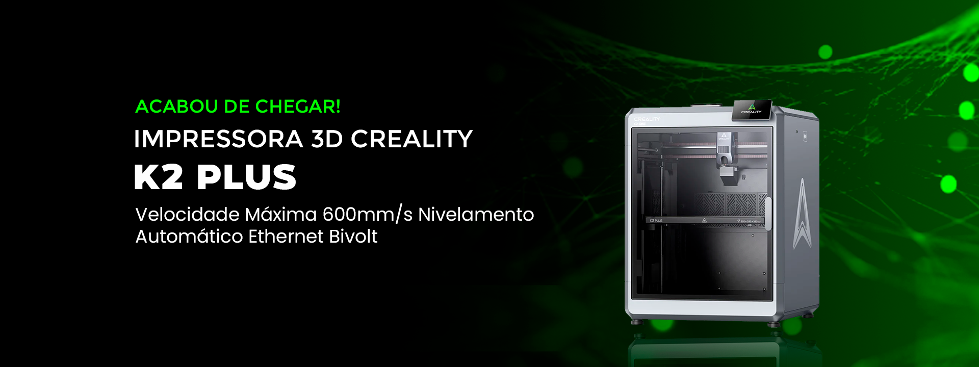 Impressora Creality K2 PLUS Creality Brasil