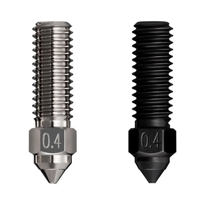 Kit 8 Bicos para Impressão 3D Creality de Alto Fluxo 0.4mm, 0.6mm, 0.8mm K1 CR-M4 CR-10SE Ender-3 V3 Creality
